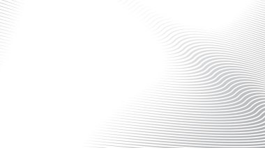 Gri Çizgili Çizgi Dalgası Soyut Arkaplan Modern Geometrik Desen Asgari Doku Vektörü Tasarımı