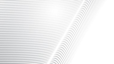 Gri Çizgili Çizgi Dalgası Soyut Arkaplan Modern Geometrik Desen Asgari Doku Vektörü Tasarımı
