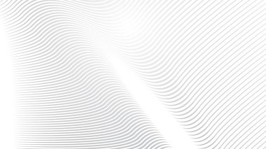 Gri Çizgili Çizgi Dalgası Soyut Arkaplan Modern Geometrik Desen Asgari Doku Vektörü Tasarımı