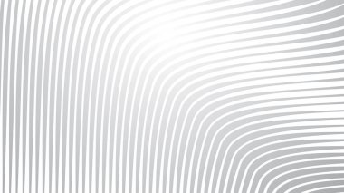 Gri Çizgili Çizgi Dalgası Soyut Arkaplan Modern Geometrik Desen Asgari Doku Vektörü Tasarımı