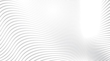 Gri Çizgili Çizgi Dalgası Soyut Arkaplan Modern Geometrik Desen Asgari Doku Vektörü Tasarımı