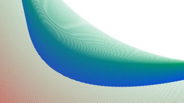 Kırmızı Yeşil Çizgili Soyut Arkaplan Modern Geometrik Desen Minimum Vektör Tasarımı