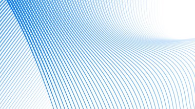 Modern dijital duvar kağıdı kalıp kapağı ve web düzeni için mavi çizgili soyut arkaplan tasarımı