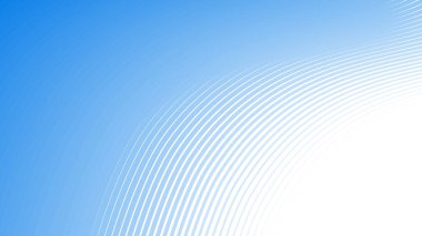 Modern dijital duvar kağıdı kalıp kapağı ve web düzeni için mavi çizgili soyut arkaplan tasarımı