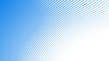 Modern dijital duvar kağıdı kalıp kapağı ve web düzeni için mavi çizgili soyut arkaplan tasarımı