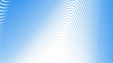 Modern dijital duvar kağıdı kalıp kapağı ve web düzeni için mavi çizgili soyut arkaplan tasarımı