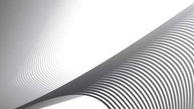 Modern dijital duvar kağıdı kapağı deseni ve web düzeni için gri çizgili soyut arkaplan tasarımı