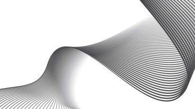 Modern dijital duvar kağıdı kapağı deseni ve web düzeni için gri çizgili soyut arkaplan tasarımı