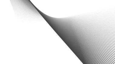 Modern dijital duvar kağıdı kapağı deseni ve web düzeni için gri çizgili soyut arkaplan tasarımı