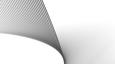 Modern dijital duvar kağıdı kapağı deseni ve web düzeni için gri çizgili soyut arkaplan tasarımı