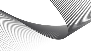 Modern dijital duvar kağıdı kapağı deseni ve web düzeni için gri çizgili soyut arkaplan tasarımı