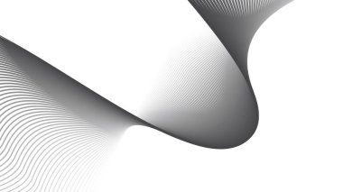 Modern dijital duvar kağıdı kapağı deseni ve web düzeni için gri çizgili soyut arkaplan tasarımı