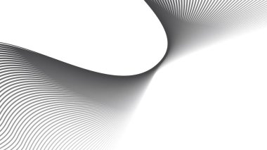 Modern dijital duvar kağıdı kapağı deseni ve web düzeni için gri çizgili soyut arkaplan tasarımı