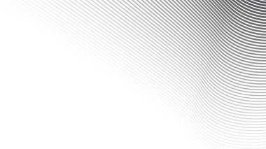 Modern dijital duvar kağıdı kapağı deseni ve web düzeni için gri çizgili soyut arkaplan tasarımı