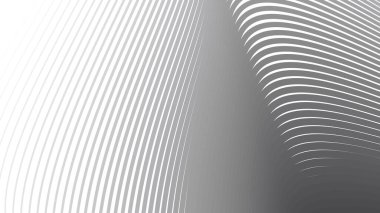 Modern dijital duvar kağıdı kapağı deseni ve web düzeni için gri çizgili soyut arkaplan tasarımı