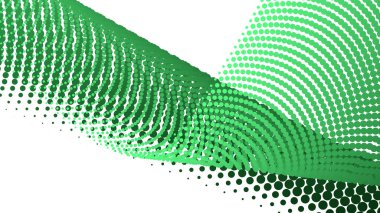 Modern Dijital Grafik Tasarımı ve Yaratıcı Görsel Sanatsal Çalışmalar için Yeşil Yarıton Soyut Arkaplan