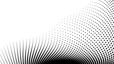 Modern Dijital Grafik Tasarımı ve Yaratıcı Görsel Sanatlar için Siyah ve Beyaz Yarıtonlu Soyut Arkaplan