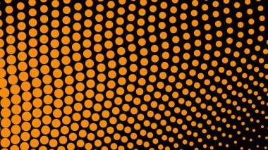 Modern Dijital Grafik Tasarımı ve Yaratıcı Görsel Sanatsal Çalışmalar için Orange Halftone Soyut Arkaplanı