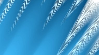 Mavi çizgili dalgalı çizgi soyut arkaplan dijital projeler için modern minimalist vektör tasarımı