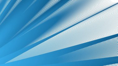 Mavi çizgili dalgalı çizgi soyut arkaplan dijital projeler için modern minimalist vektör tasarımı