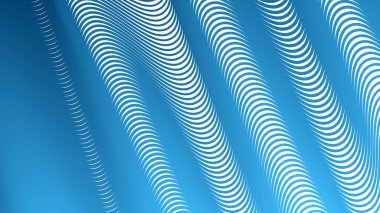 Mavi çizgili dalgalı çizgi soyut arkaplan dijital projeler için modern minimalist vektör tasarımı