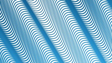 Mavi çizgili dalgalı çizgi soyut arkaplan dijital projeler için modern minimalist vektör tasarımı