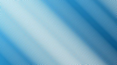 Mavi çizgili dalgalı çizgi soyut arkaplan dijital projeler için modern minimalist vektör tasarımı