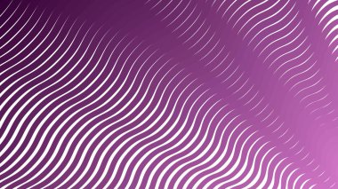 Dijital projeler için koyu mor çizgiler, dalgalı çizgi soyut arkaplan modern minimalist vektör tasarımı