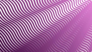 Dijital projeler için koyu mor çizgiler, dalgalı çizgi soyut arkaplan modern minimalist vektör tasarımı