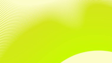 Yeşil pastel çizgiler eğri çizgi soyut arkaplan yumuşak modern minimalist tasarım
