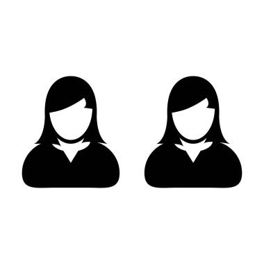 İnsanlar simge vektör erkek grup kişi sembolü avatar için düz renk glif piktogram illüstrasyon iş takım yönetimi