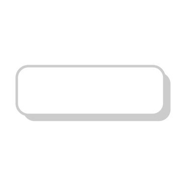 Metin Kutusu & Metin Alanı simgesi ögesi - Mockup için UI, Web, Chat Bubble düz renk vektörü çizimi