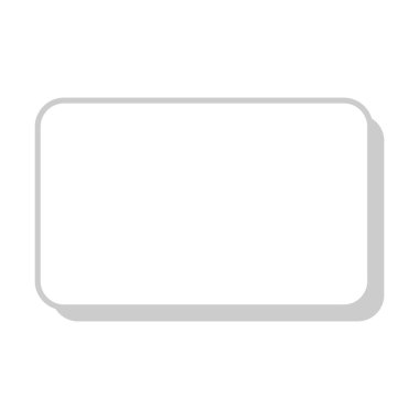 Metin Kutusu & Metin Alanı simgesi ögesi - Mockup için UI, Web, Chat Bubble düz renk vektörü çizimi