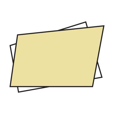 Metin Kutusu & Metin Alanı simgesi ögesi - Mockup için UI, Web, Chat Bubble düz renk vektörü çizimi