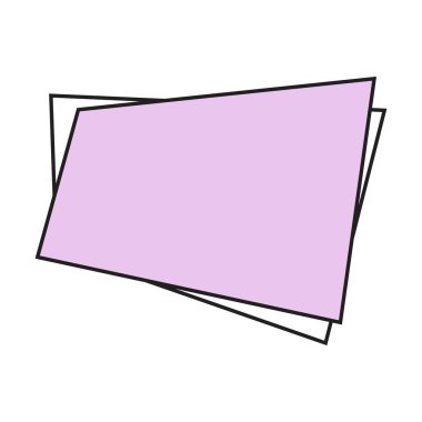 Metin Kutusu & Metin Alanı simgesi ögesi - Mockup için UI, Web, Chat Bubble düz renk vektörü çizimi