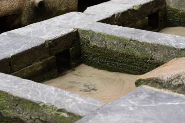 Cefalu'nun merkezindeki eski yıkama evi