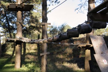 Ormandaki macera parkı