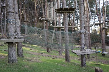 Ormandaki macera parkı