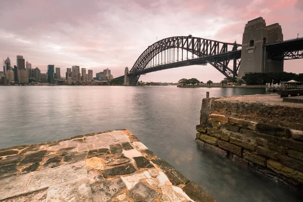 Sydney Australie Avril 2018 Emblématique Sydney Harbour Bridge Aussi Appelé — Photo