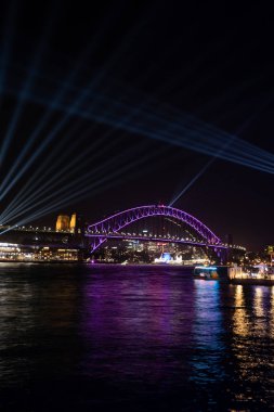 Sydney, Avustralya - 25 Mayıs 2018: açılış gecesi popüler canlı Sydney Festivali. 