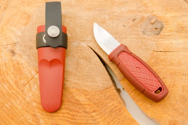 Messerjäger Messer Für Reisende Und Aktive Menschen Messer Für Feldküche — Stockfoto