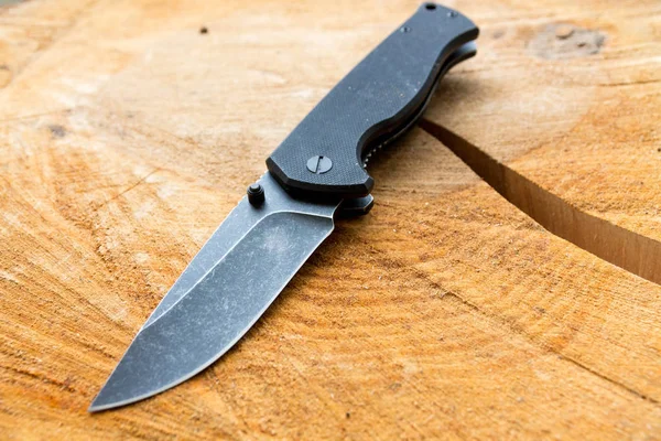 Nůž Pro Každodenní Použití Kapesní Nůž — Stock fotografie