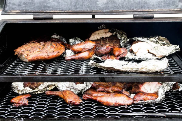 Het Koken Van Vlees Oven Het Koken Van Vlees Oven — Stockfoto