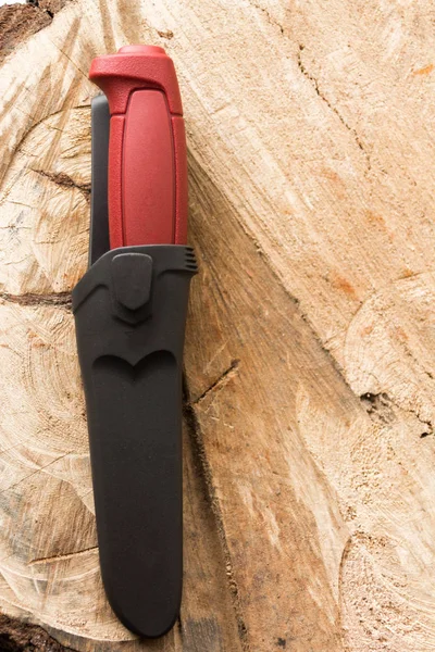 Turystyczna Nóż Plastikowej Torbie Odkryty Piesze Wycieczki Wspinaczka — Zdjęcie stockowe