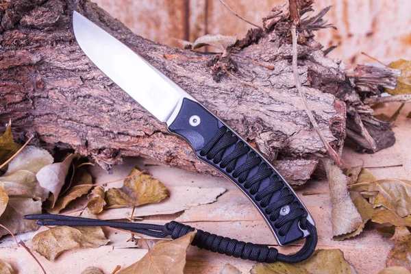 Tourist Knife Knife Fixed Blade — Stock Photo, Image