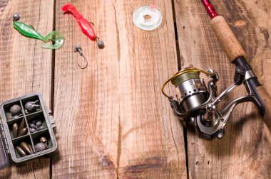 İplik ve ışık yem. Çok renkli yumuşak yem.