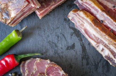 Bira eti atıştırmalıkları. Biraya atıştırmalık. Baharatlı bira atıştırmalık.