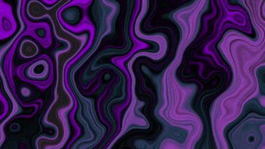 Abstract motion graphic of a liquid marble texture with a dynamic and elegant turbulent flow.