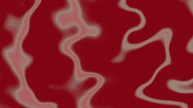 Motion graphic featuring a dynamic and fluid turbulent pattern in shades of red, pink, and gray, creating an elegant liquid marble effect.