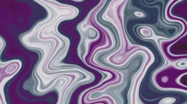 A dynamic and fluid motion graphic featuring a turbulent pattern in shades of purple, blue, and gray, creating an elegant liquid marble effect.